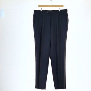 Borgo 21 S.P.A. Italian Wool & Silk Blend Dress Pants – Made in Italy – Size 56